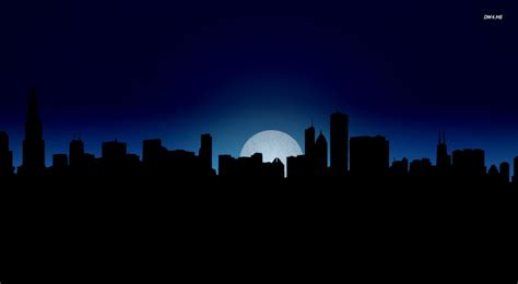 Cartoon City Night Wallpapers - Top Free Cartoon City Night Backgrounds - WallpaperAccess