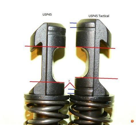 USP 45 vs. USP 45 Tactical recoil assembly question : r/USPmasterrace