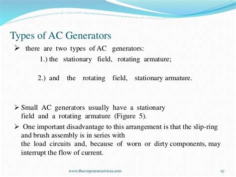 AC Generator/ Genset