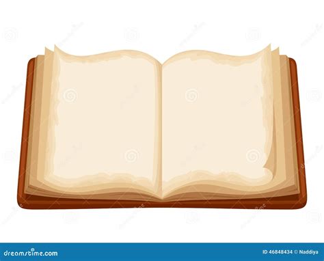 Open Book. Vector Illustration. Stock Vector - Image: 46848434