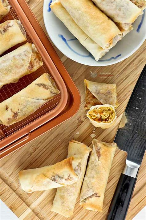 Baked Spring Rolls - Malaysian Chinese Kitchen