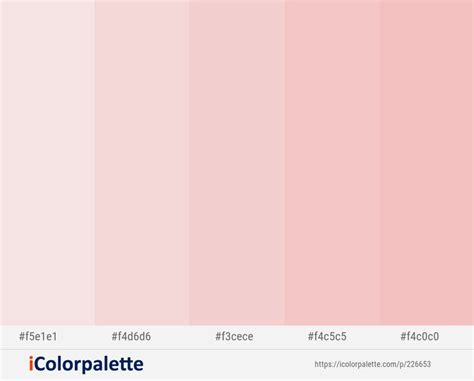 Pot Pourri – Vanilla Ice – Beauty Bush – Mandys Pink – Mandys Pink Color scheme | iColorpalette ...