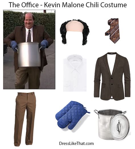 The Office - Kevin Malone Chili Costume - Dress Like That