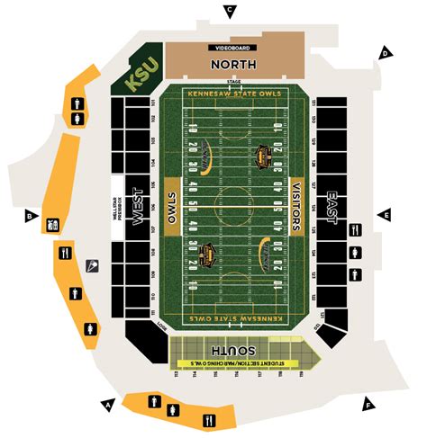 Fifth Third Bank Stadium at Kennesaw State, Kennesaw, Georgia ...