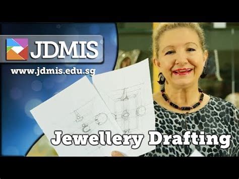 Jewellery Design Technical Drawing with Tanja Sadow from JDMIS - YouTube