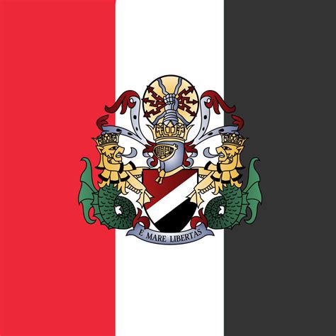 I designed a war flag for sealand using the coat of arms : r/Sealand