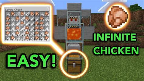 Minecraft How To Make Automatic Chicken Farm