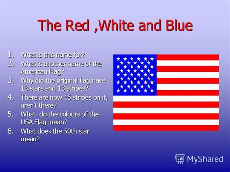 Red Yellow Blue American Flag Meaning at Ray Bratcher blog