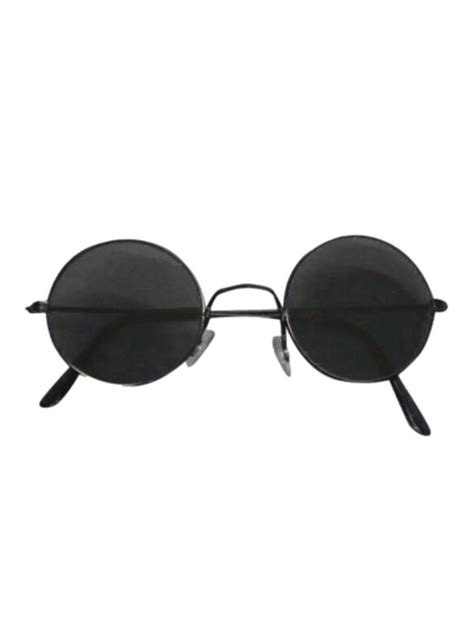 John Lennon Glasses Black Lens