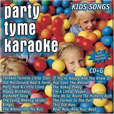 My Family Fun - Party Tyme Karaoke CD Kids Songs Great for young kids!