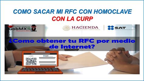 Obtener Rfc Con Curp Y Homoclave - Image to u