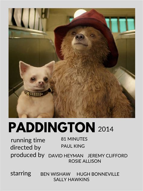 Paddington movie poster Indie Movie Posters, Iconic Movie Posters, Film Posters Vintage, Iconic ...