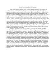 Letter from Birmingham Jail Summary.docx - Letter from Birmingham Jail Summary In this letter ...