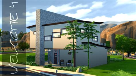 Sims 4 Modern House Floor Plans