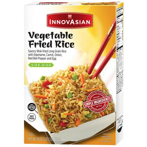 InnovAsian Vegetable Fried Rice Frozen Asian Side Dish, 18 oz - Walmart ...