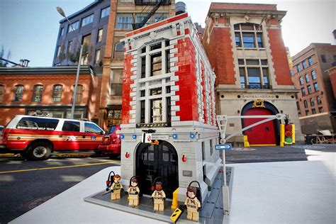 Iconic Ghostbusters Firehouse Headquarters Finally Gets LEGO-lized ...