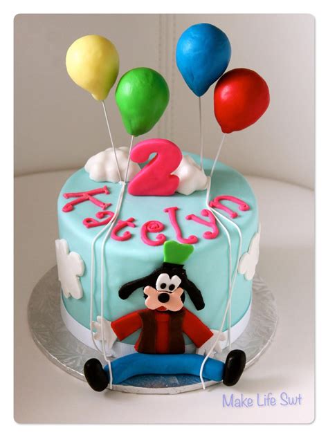 Goofy cake #makelifeswt Mickey Birthday, 3rd Birthday Parties, Birthday ...