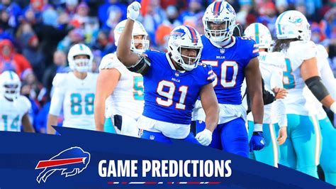 Game Predictions | Bills vs. Dolphins | Week 4