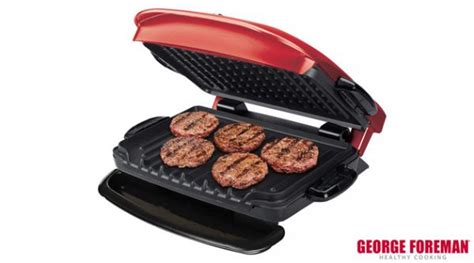 George Foreman Introduces New 5-Serving Removable Plate Grill