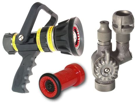 What are the 5 Different Fire Hose Nozzles?