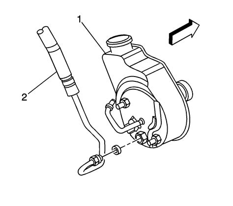 Power Steering Pump: a Diagram of the Pump or a Demonstration.