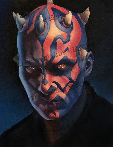 Darth Maul Art Print | Etsy