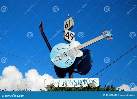 The Crossroads, in Clarksdale, Mississippi Editorial Image - Image of legendary, blues: 175118040