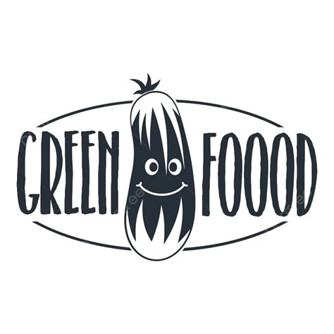 Green Food Logo Vector Design Images, Green Food Logo Icon Vector, Ripe, Symbol, Garden PNG ...