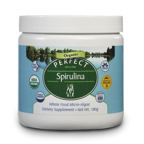 Perfect Spirulina Powder | Organic Spirulina Supplement