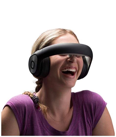 This is apparently a VR headset, but to me it looks like this dumb b ...