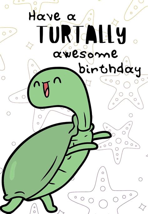 Free Printable Birthday Images Turtle - NewFreePrintable.net