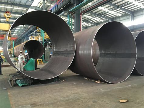 ASTM A36 Big Sizes Three-Roll Bending Welding Steel Pipe - China Steel Pipe and Pipe