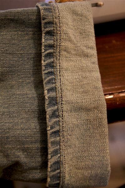 A Craft a Day: Hemming Jeans Tutorial