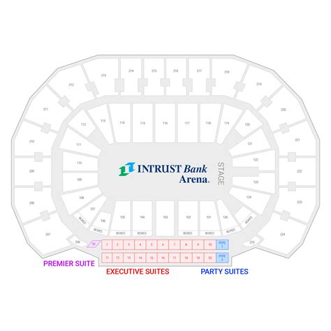 Intrust Bank Arena Seating Chart Basketball | Cabinets Matttroy