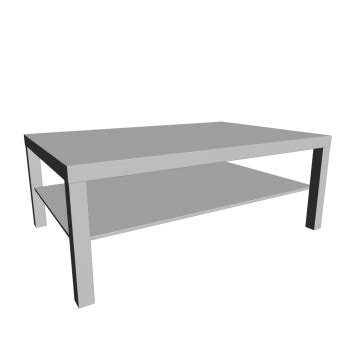 LACK Coffee table, white - Design and Decorate Your Room in 3D