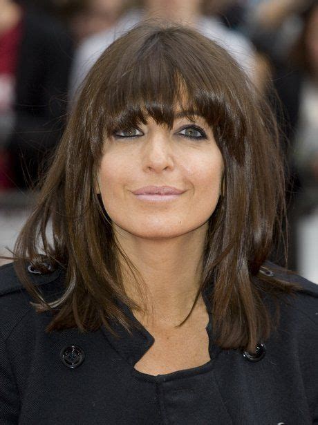 Claudia Winkleman | Claudia winkleman hair, Hair questions, Long fringe ...