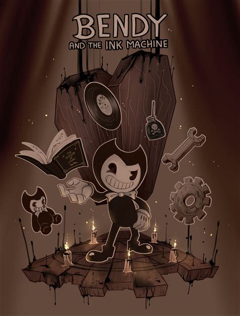 Bendy And The Ink Machine Fan Art - Image Result For Old Ink Demon Ink Demon Ink Bendy Bendy And ...