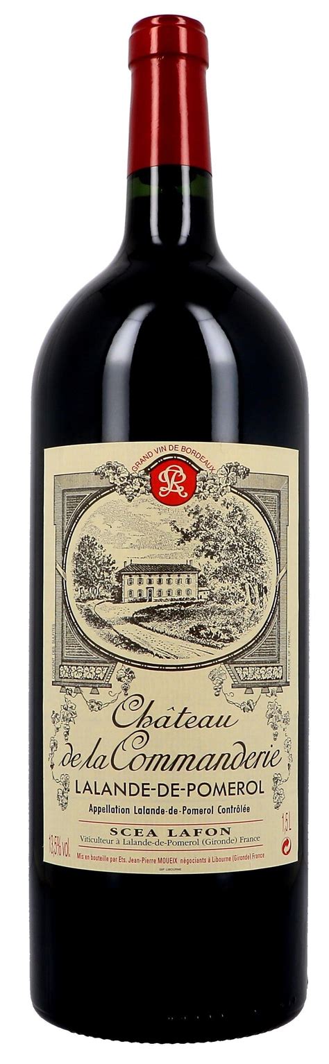 Chateau de la Commanderie 1,5L magnum 2018 Lalande de Pomerol Red Wine ...