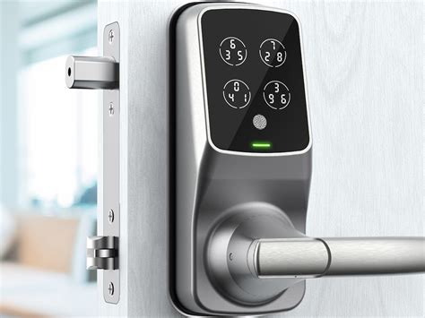 LOCKLY Duo smart lock features a two-in-one latch and deadbolt solution ...