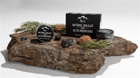 Product - Shilajit Natural Resin on Behance