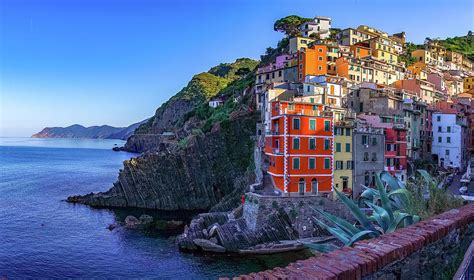 Riomaggiore at Sunrise Photograph by Andrew Cottrill | Fine Art America