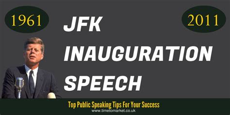 JFK Inauguration Speech Remembered 50 Years On