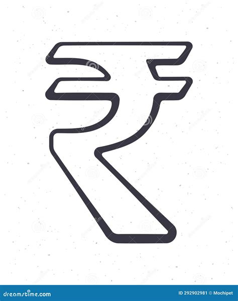 Rupee Sign Leaf Formation Royalty-Free Stock Photo | CartoonDealer.com ...