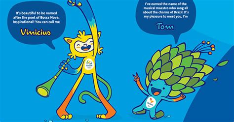 Olympic fans name Rio 2016 mascots - Olympic News