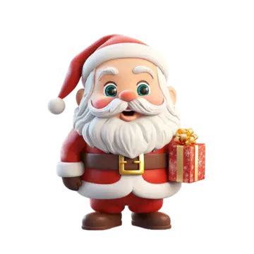 3d Santa Claus, Christmas, Santa Claus, 3d PNG Transparent Image and Clipart for Free Download