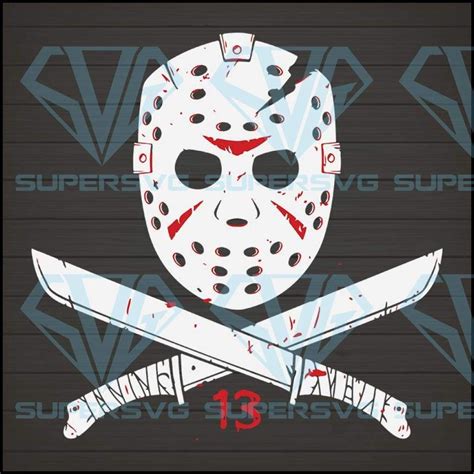 Jason Mask Jason Voorhees Svg Jason Voorhees Halloween Svg | Jason ...