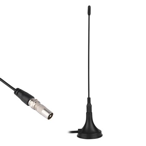 TV Antenna, 50 Miles Indoor HD Dual Antenna With IEC Converter, TV ...