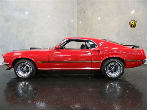 1969, Ford, Mustang, Mach 1, Cars, Coupe, Red Wallpapers HD / Desktop ...