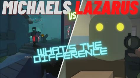 Roblox Michael's Zombies: What's the difference? The Lazarus Perspective. - YouTube