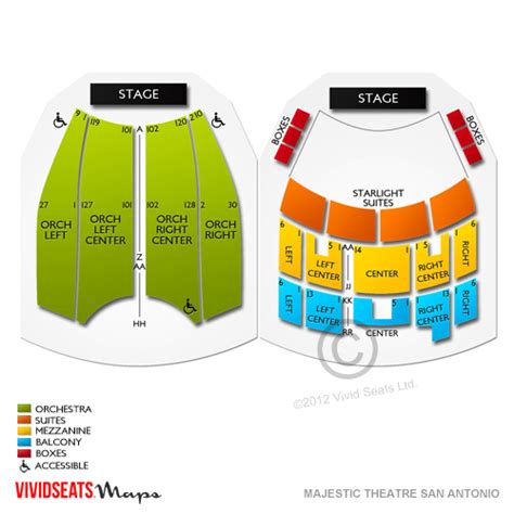 Aztec Theater Seating Chart | Printable Templates Free